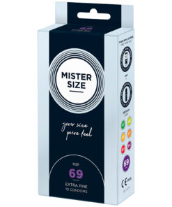 Mister Size 69mm Your Size Pure Feel Condoms 10 Pack