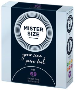 Mister Size 69mm Your Size Pure Feel Condoms 3 Pack