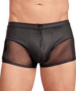 NEK Matte Look Pants With Zip Opening Black