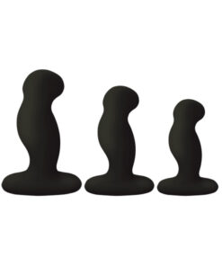 Nexus G Play Trio Vibrating Prostate Massagers Black