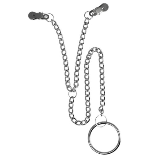 Nipple Clamps With Scrotum Ring