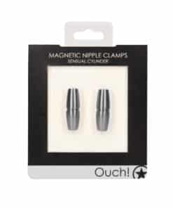 Ouch Magnetic Sensual Cylinder Nipple Clamps