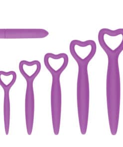 Ouch Silicone Vaginal Dilator Set Purple