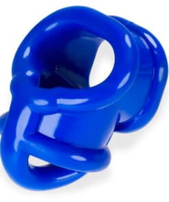 Oxballs Ballsling With Ballsplitter Cockring Police Blue