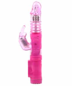 Pink Rabbit Vibrator With Thrusting Motion