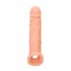 RealRock 8 Inch Penis Sleeve Flesh Pink