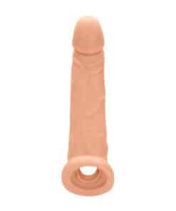 RealRock 9 Inch Penis Sleeve Flesh Pink