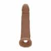 RealRock 9 Inch Penis Sleeve Flesh Tan