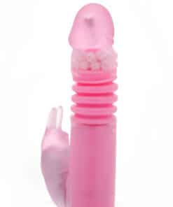 Remote Control Thrusting Rabbit Pearl Vibrator