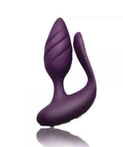 Rocks Off Cocktail Remote Control Couples Vibe Purple