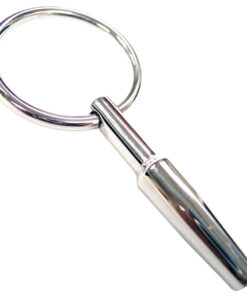 Rouge Stainless Steel Urethral Probe With Ring