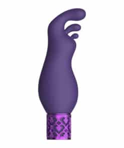 Royal Gems Exquisite Rechargeable Silicone Bullet Purple