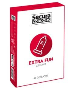 Secura Condoms 48 Pack Extra Fun