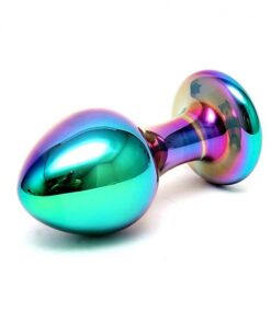 Sensual Multi Coloured Glass Melany Anal Dildo