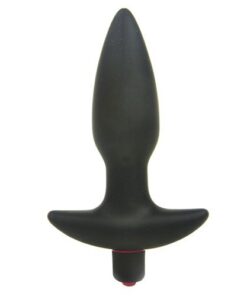 Silicone Butt Plug With Vibrating Bullet