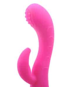 Silicone Dual Motors GSpot Vibrator Pink