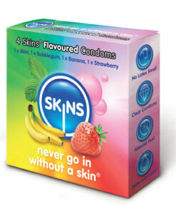 Skins Flavoured Condoms 4 Pack