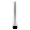 Slimline Smooth Multi Speed Vibrator Silver