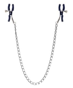Squeeze And Please Nipple Clamps With Chain