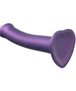 Strap On Me Mono Density Metalic Shine Dildo Medium Purple