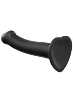 Strap On Me Silicone Dual Density Bendable Dildo Large Black