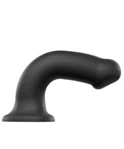 Strap On Me Silicone Dual Density Bendable Dildo XLarge Black