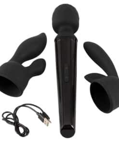 Super Strong Wand Vibrator With 2 Attachments