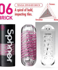 Tenga 06 Brick Spinner Masturbator