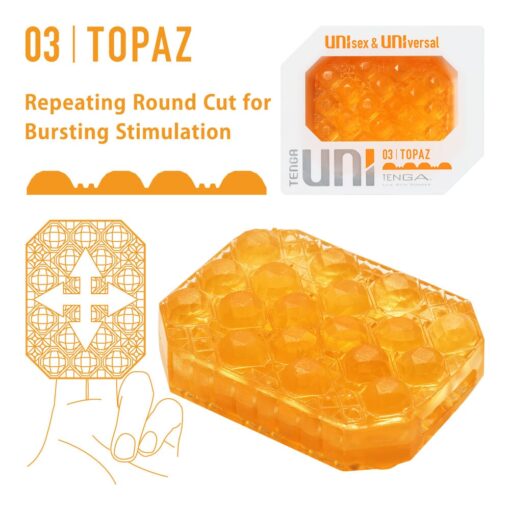 Tenga UNI Topaz Sleeve Masturbator