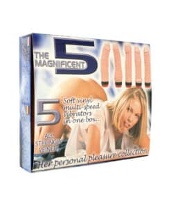 The Magnificent 5 Multi Speed Vibrator Set