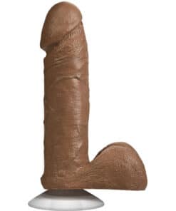 The Realistic Cock 6 Inch Dildo Flesh Brown