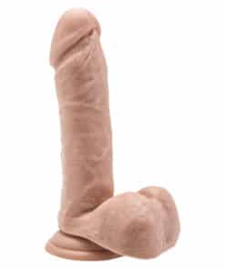 ToyJoy Get Real 7 Inch Dong With Balls Flesh Pink