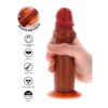 ToyJoy Get Real Silicone Foreskin Dong 7.5 Inch