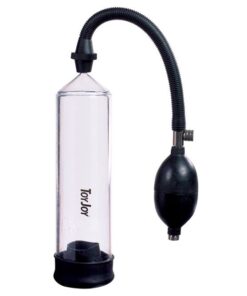 ToyJoy Rock Hard Black And Clear Penis Power Pump