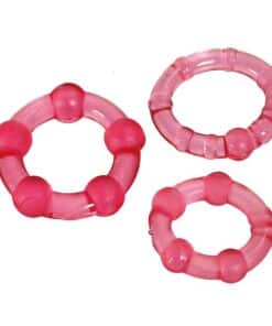 ToyJoy Stay Hard Cock Ring Set