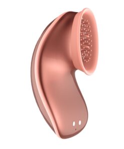 Twitch Rose Gold Hands Free Suction And Vibration Toy