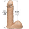 VacULock 7 Inch Realistic Cock With Ultra Harness