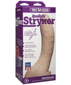 VacULock Jeff Stryker Realistic Dildo Attachment