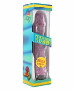 Vibrator Jelly 9 Inches Purple
