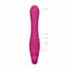 Vive Suki Triple Action Strapless Strap On Vibrator Pink