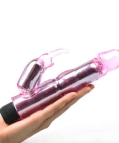 Waves Of Pleasure Crystal Pink Rabbit Vibrator