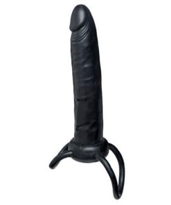 What A Man Black Strap On Double Penetrator