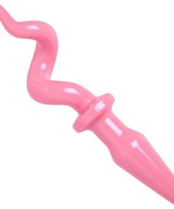 XR Pig Tail Pink Butt Plug