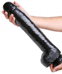 XR The Black Destroyer Huge Suction Cup Dildo